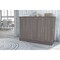 Bestar Pur 61W Full Cabinet Bed with Mattress, Bark Grey 126193-000047 - alternate 9